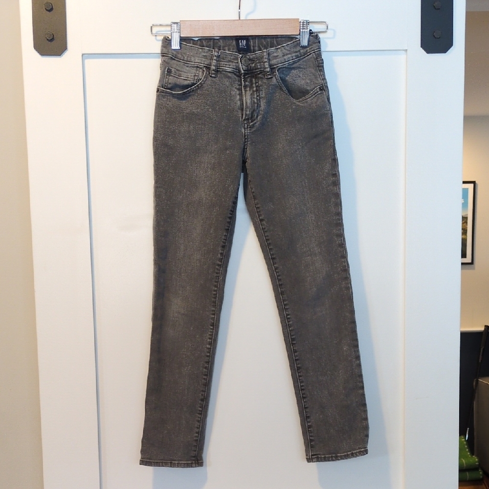 Gap Kids Gray Slim Fit Jeans Size 10 Regular Stretch Denim
